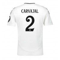 Real Madrid Daniel Carvajal #2 Hjemmedrakt 2024-25 Kortermet